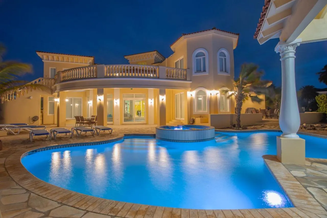 This One Of A Kind Amazing Aruba Beach House 棕榈滩 别墅